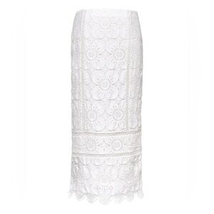 BANANA REPUBLIC Lace Midi Skirt